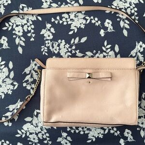 Kate Spade Blush Pink Crossbody Bag with 🎀 –
